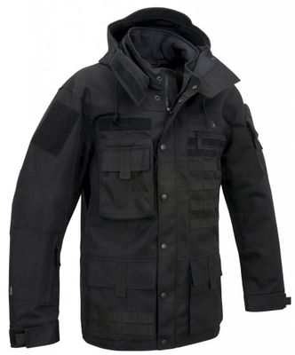 Performance outdoor jacket with MOLLE system
