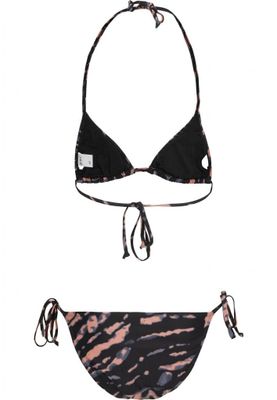 Bikini in batik pattern lady