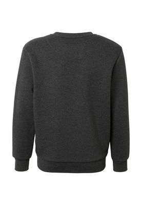 Tröja för barn med fluffy Crewneck – kolgrå