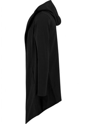 Lang cardigan med hætte mænd