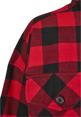 Kort oversize skjortjacka dam