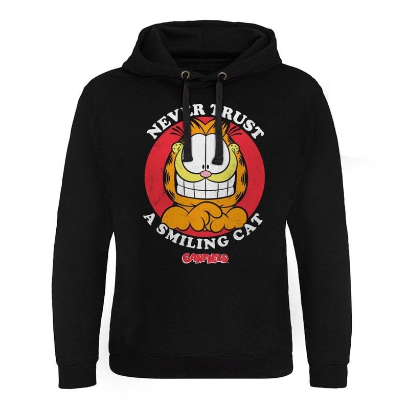 Garfield - Never Trust A Smiling Cat Epic Hoodie Men