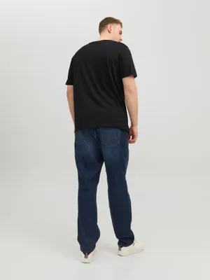 JACK & JONES Svart T-shirt PLAY Plus Size – Herr