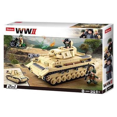 WWII German Tank - Sluban - M38-B0693