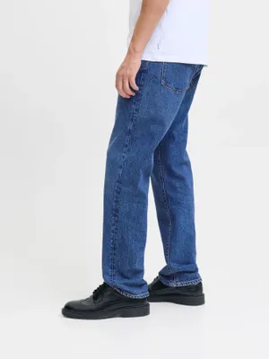 Klassiska blå jeans i relaxed fit - CHRIS