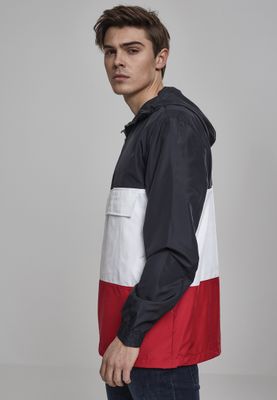 Color block pullover jacket