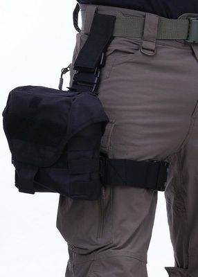Leg bag pouch
