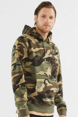 Camo hooded sweatshirt