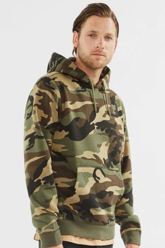 Camo hooded sweatshirt