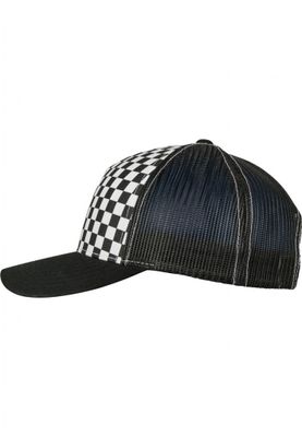 Checkerboard Retro Trucker