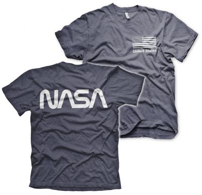 NASA black flag T-shirt