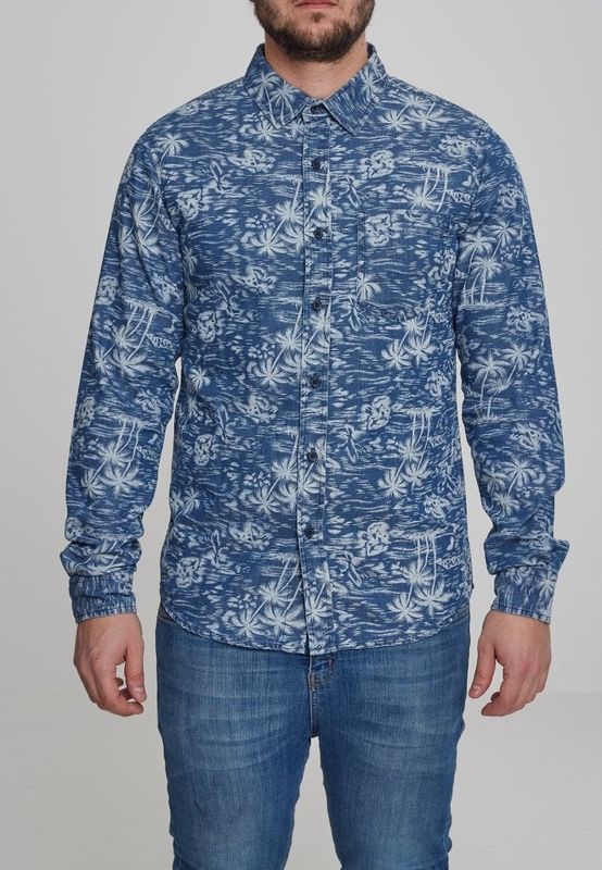 Palm denim shirt