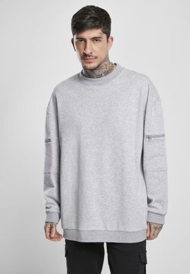 Terry crew oversize sweatshirt