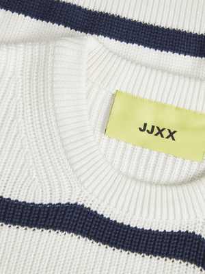 Women's striped knitted sweater