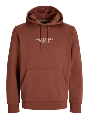 J&J Premium Hoodie med Relieftryck