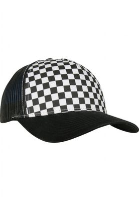 Checkerboard Retro Trucker