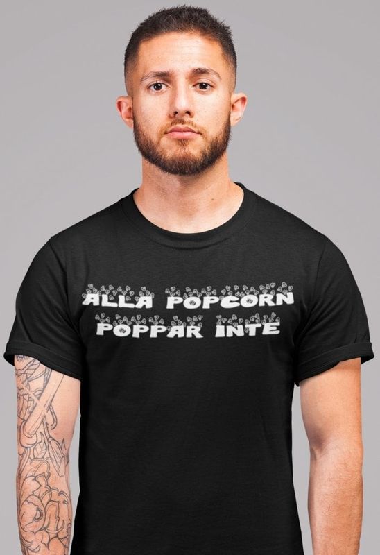 Alla popcorn poppar inte