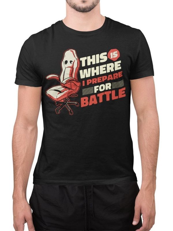 This is where I prepare for battle