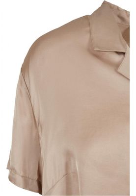 Ladies Viscose Satin Resort Shirt