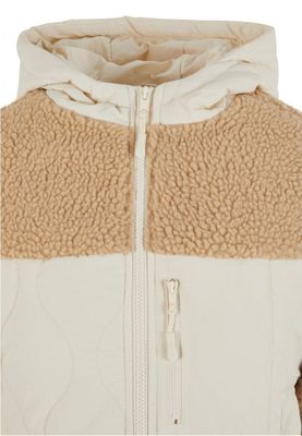 Sherpa Crinkle Nylon Mix Jacket
