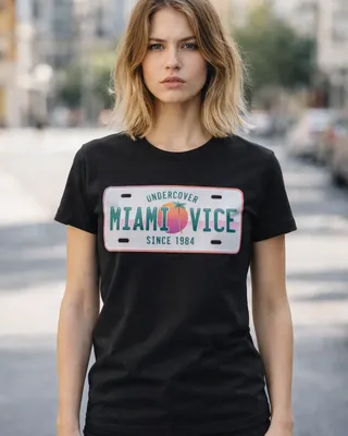 Miami Vice - Undercover Since 1984 Girly Tee t-shirt