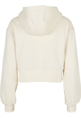 Ladies Short Oversized Zip Jacket