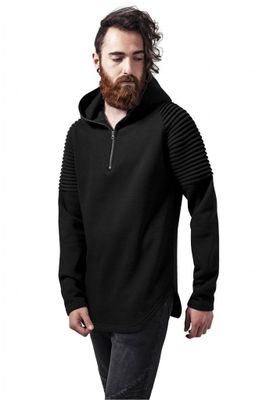 Pleated hoodie