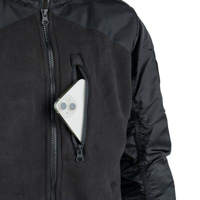 MA-1 fleece bomber jacket