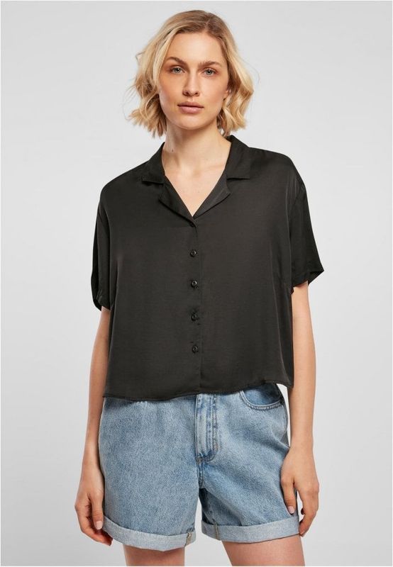 Ladies Viscose Satin Resort Shirt
