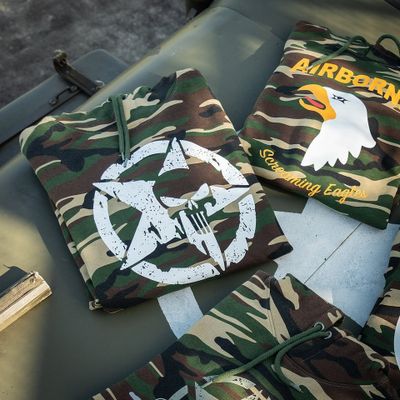 Allied Star-Punisher camo hoodie