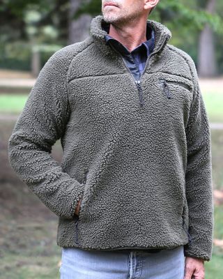 Fleece jacket teddy pullover
