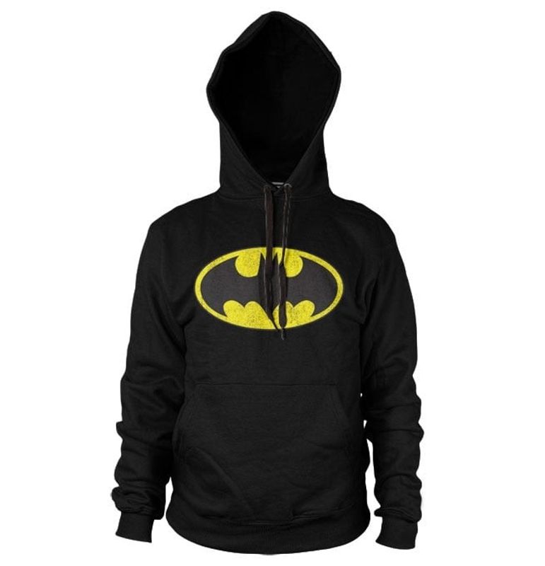 Batman Distressed Logo Hoodie