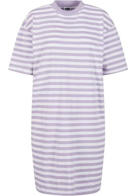 Women's striped oversize t-shirt dress