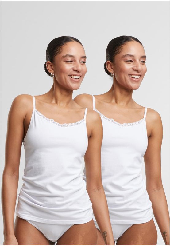 Baslinne med Spetskant 2-Pack