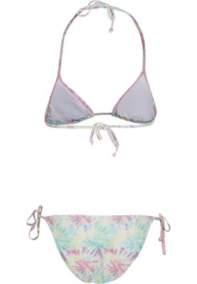Bikini in batik pattern lady