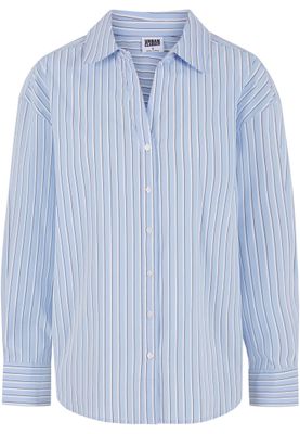 Oversized Randig Blus för Kvinnor