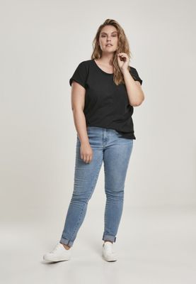 T-shirt with raw seams ladies