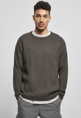 Ribbed Raglan Sweater