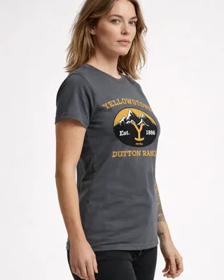 Dutton Ranch Montana - Est. 1883 Girly Tee