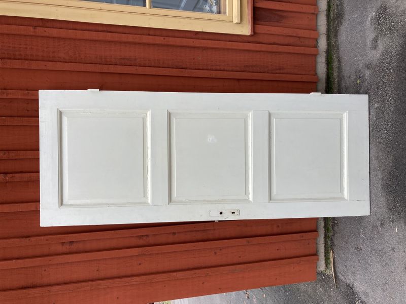 Dörr med 3 speglar, 80x207 cm, utan karm