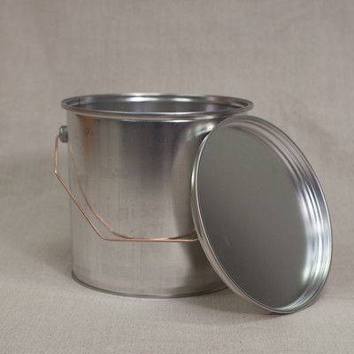 Bleckburk med lock 5L