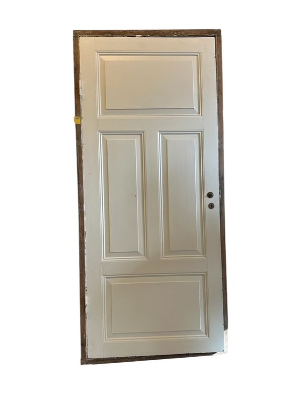 Dörr med 4 speglar, 105,5x233,5 cm, med karm