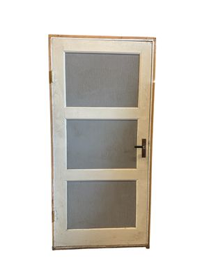 Dörr med 3 speglar, 96,5x200 cm, med karm