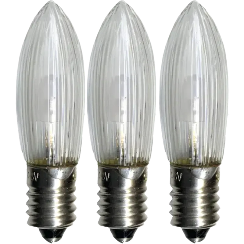 Reservlampa 3-pack E10 LED
