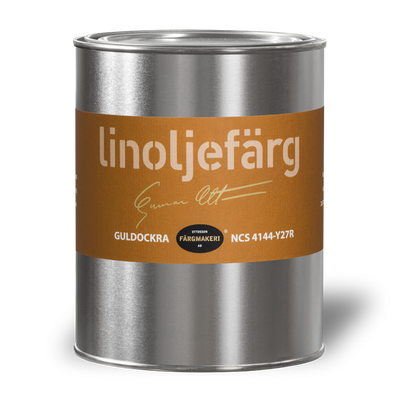 1A-94 Guldockra Linoljefärg 1L