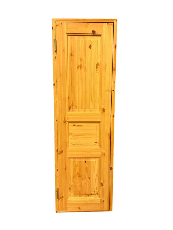 Dörr med 3 speglar, 59x189 cm, med karm