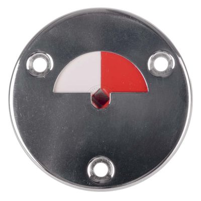 Toalettbehör 5463 förnicklad mässing, par