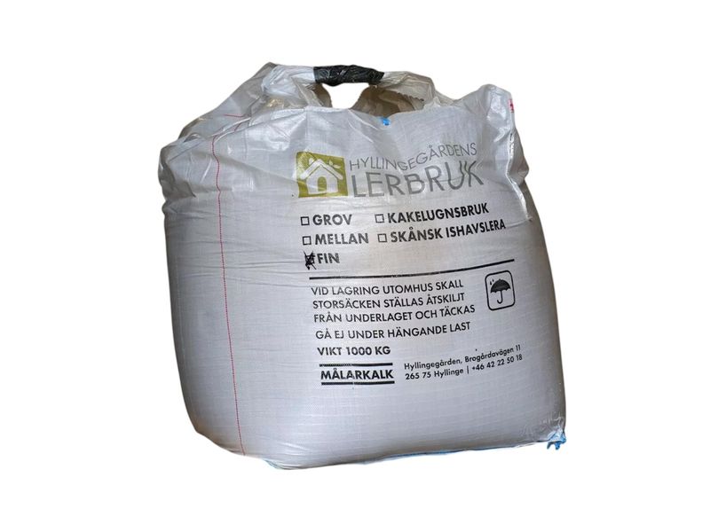 Hyllingegårdens Lerbruk L1:2 Fin 0-1 mm 1000 kg storsäck