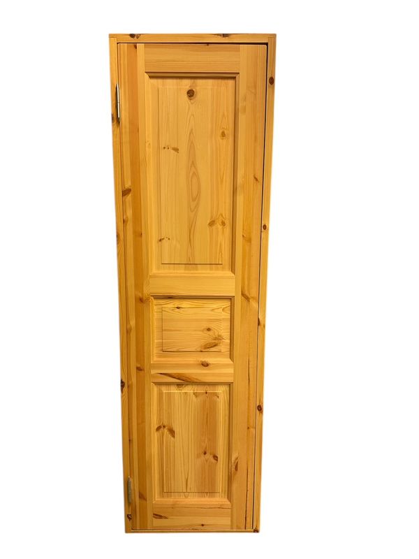 Dörr med 3 speglar, 59x199 cm, med karm