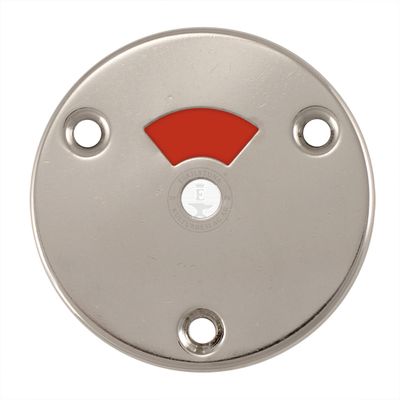 Toalettbehör 5464 förnicklad mässing, par